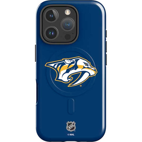 NHL Nashville Predators Logo iPhone 16 Pro Magsafe Impact Case